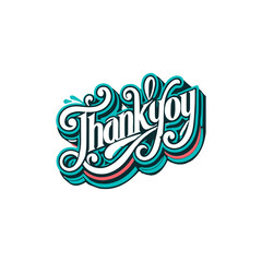 Thank you t-shirt design, modern and creative t-shirt design
