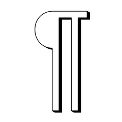 Pilcrow Sign / Paragraph Mark