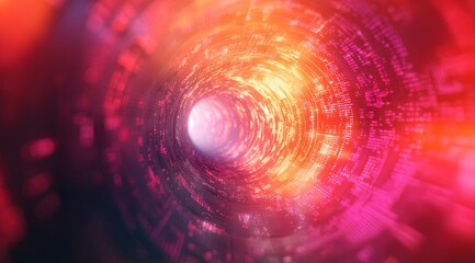 Fototapeta premium Abstract Digital Vortex