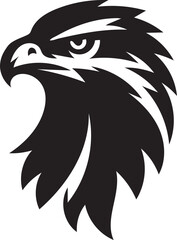 hawk head silhouette