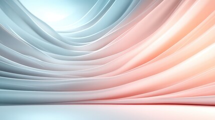 Naklejka premium Abstract background with smooth lines and soft color transitions for soothing visual experience