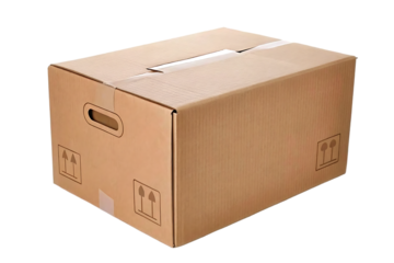Shipping Package Box Delivery Transparent Background