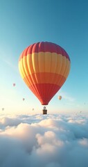 Fototapeta premium hot air balloons