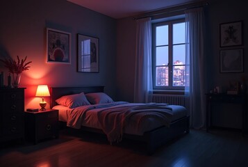 interior of a bedroom