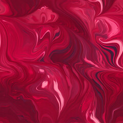 A bold and vibrant marble gradient using deep red and bright pink tones only, swirling and fluid patterns, abstract and dramatic, seamless texture