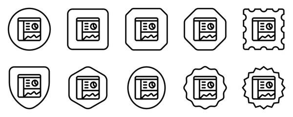Editable website dashboard, statistics, analytics vector icon. Part of a big icon set family. Perfect for web and app interfaces, presentations, infographics, etc