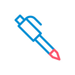 Pen icon vector illustration. Concept of writing, signing, and editing.