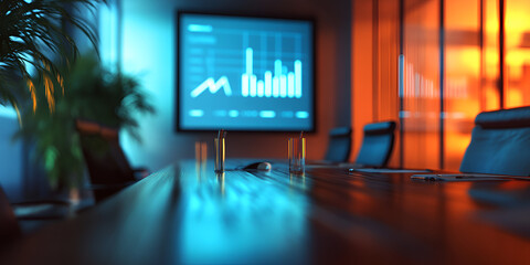 Professional Business Meeting Room Interior