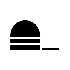 Baseball cap icon. Concept of fashion, sport, and headwear.