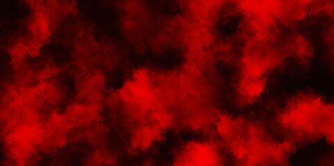 Liquid smoke rising mist or smog brush effect grunge texture, Abstract grainy and grunge Smoke Like Clouds, red and black smoke texture with clouds, grunge Red steam on a black background.