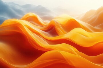 an abstract minimalistic design in shades of yellow evoking a sense of warmth and positivity with smooth gradients and clean lines to create a vibrant yet understated background