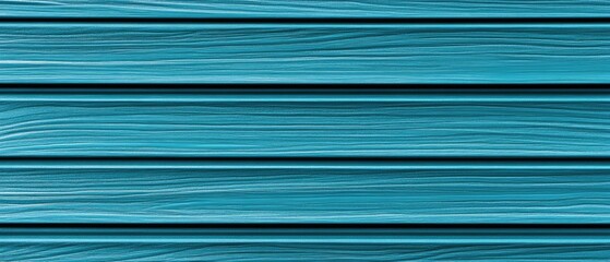 Teal Horizontal Wooden Planks Background Texture