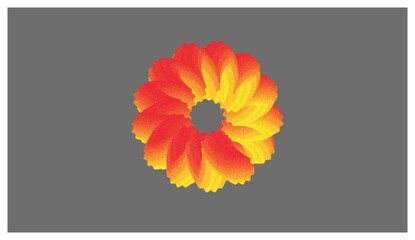 creative vector logo with illustration