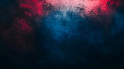 Obraz premium Vibrant artistic display of red and blue smoke patterns.