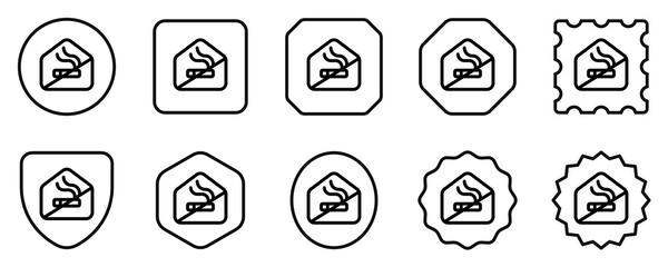 Editable no smoking room vector icon. Part of a big icon set family. Perfect for web and app interfaces, presentations, infographics, etc