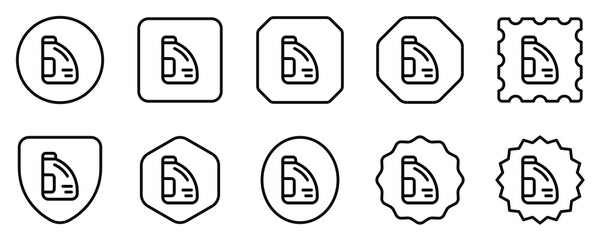 Editable liquid detergent vector icon. Part of a big icon set family. Perfect for web and app interfaces, presentations, infographics, etc