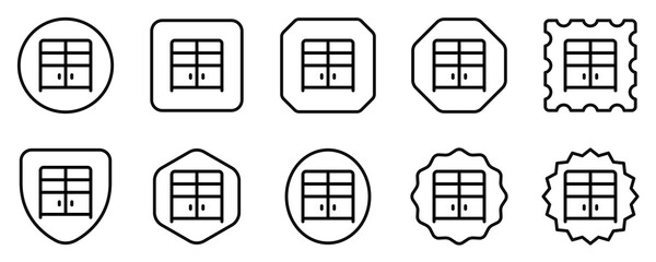 Editable bookshelf, cabinet vector icon. Part of a big icon set family. Perfect for web and app interfaces, presentations, infographics, etc