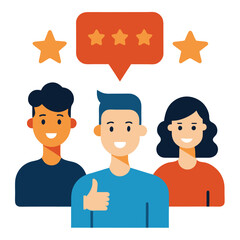 Fototapeta premium customer-feedback--user-experience-or-client-satis (1).eps