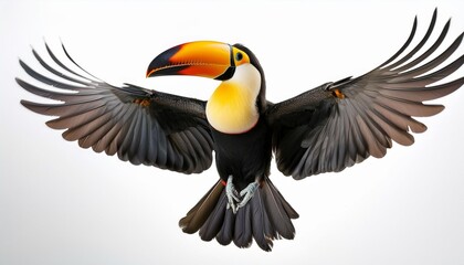 Naklejka premium golden eagle in flight