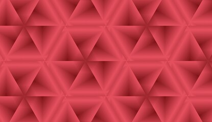 Geometrical pattern design in dark red background pink. pattern that suitable for fabrics, textiles, or rugs.