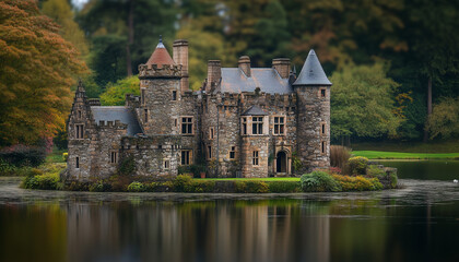 Obraz premium castle and moat