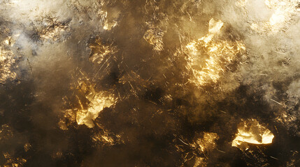 Fototapeta premium Textured gold abstract background, showcasing vibrant golden hues.