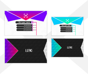 minimal creative business card