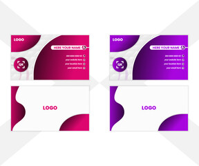 minimal creative business card