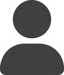 user Icon vector illustration on white background