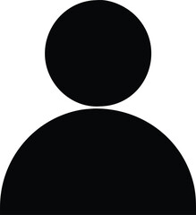user Icon vector illustration on white background