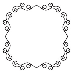 Valentine Day Frame Background