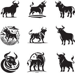 set of bull
