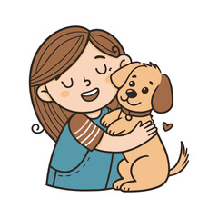 The puppy, with its wagging tail and playful spirit, brings a sense of wonder and delight to the girl’s life. Together, they create a world of laughter, exploration, and trust. The puppy's 