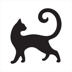 Black Cat Outline