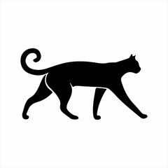 Cat Silhouette Template