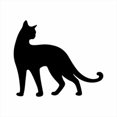 Cat Silhouette Wall Art