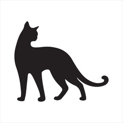 Cat Silhouette Wall Art