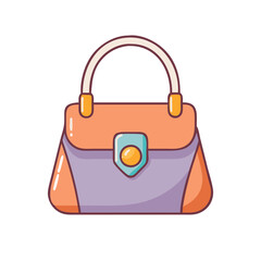 designer handbag icon, designer handbag vector illustration-simple illustration of designer handbag, perfect for designer handbag logos and icons