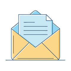 envelope icon, envelope vector illustration-simple illustration of envelope, perfect for envelope logos and icons