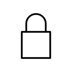 locked padlock element
