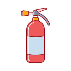 fire extinguisher icon, fire extinguisher vector illustration-simple illustration of fire extinguisher, perfect for fire extinguisher logos and icons