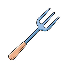 fork icon, fork vector illustration-simple illustration of fork, perfect for fork logos and icons