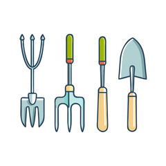 gardening tools icon, gardening tools vector illustration-simple illustration of gardening tools, perfect for gardening tools logos and icons