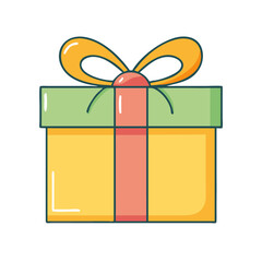 gift box icon, gift box vector illustration-simple illustration of gift box, perfect for gift box logos and icons