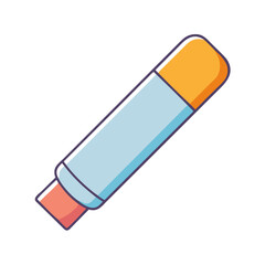glue stick icon, glue stick vector illustration-simple illustration of glue stick, perfect for glue stick logos and icons