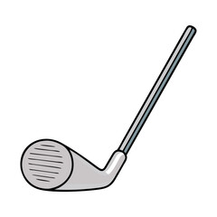 golf club icon, golf club vector illustration-simple illustration of golf club, perfect for golf club logos and icons