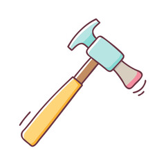 hammer icon, hammer vector illustration-simple illustration of hammer, perfect for hammer logos and icons