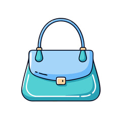 handbag icon, handbag vector illustration-simple illustration of handbag, perfect for handbag logos and icons