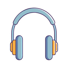 headphones icon, headphones vector illustration-simple illustration of headphones, perfect for headphones logos and icons
