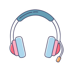 headphones icon, headphones vector illustration-simple illustration of headphones, perfect for headphones logos and icons